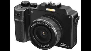 KOMERY Vlogging Camera 4K Digital Camera 48MP with 18X Digital Zoom with a 32GB Card!