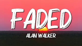 Faded - Alan Walker (Lyrics) || SZA , Rema... (MixLyrics)