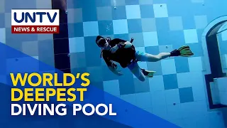 Pinakamalalim na diving pool sa mundo, nagbukas na sa Poland