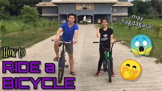 Vlog 14 How to Ride a Bicycle | Paano Magbisikleta | Bicycle Challenge | Buhay Seminaryo