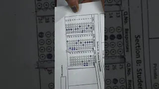 OMR sheet checking Easy Trick