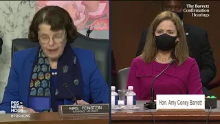 WATCH: Sen. Dianne Feinstein’s full opening statement in Barrett Supreme Court confirmation hearing