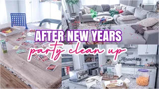 AFTER NEW YEARS CLEAN UP | AFTER PARTY CLEAN WITH ME | EXTREME CLEANING MOTIVATION 2023