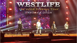 2nd Row Seat - WESTLIFE The Wild Dreams Tour in Bangkok (Feb-28-2023)