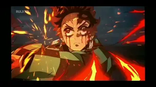 TANJIROU AND NEZUKO VS DAKI || BLOOD//WATER AMV