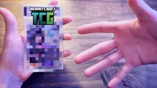 I found an ULTRA RARE hermitCraft TCG Card!