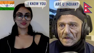 🇳🇵Grandpa finds Indian luv on Omegle| (Artist: @V7Beatz )