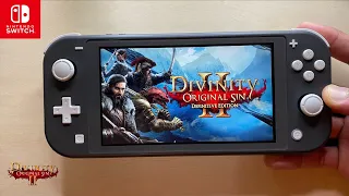 Divinity: Original Sin 2 - Definitive Edition Nintendo Switch Lite Gameplay