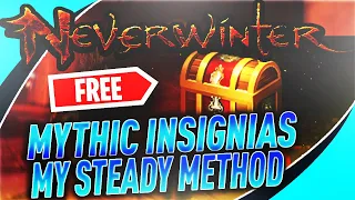 How to Get MYTHIC Insignias - This is My Not so FAST Method but it is FREE in Neverwinter