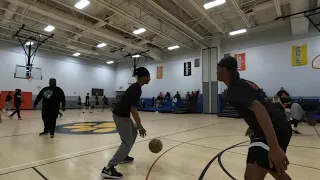 Brooklyn Park Cops Join Teens for Basketball and Bonding