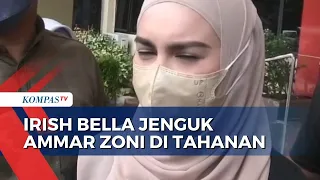 Irish Bella Jenguk Sang Suami Ammar Zoni di Tahanan