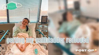 Having Surgery | 18-year-old gallbladder removal