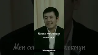 Нуржигит Кадырбеков ,,мен сени сүйгөн жокмун''