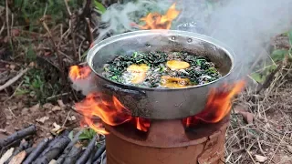 How to Make a Portable Clay Stove | First Cooking in Clay Stove | DIY