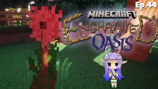 "A FLOWER FRIEND" Minecraft Enchanted Oasis Ep 44