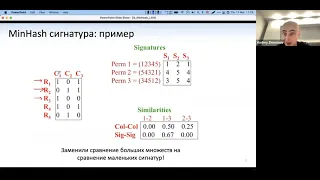 Машинное обучение для больших данных, лекция 8 – Min hash & LSH