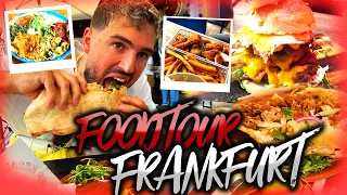 FOODTOUR Frankfurt Edition Mit Daniel 🍔🌯 | Ich Teste Eure Lieblingsspots! | Bilal Kamarieh