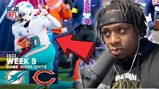 Miami Dolphins vs. Chicago Bears | 2022 Week 9 Game Highlights {GabosReacts}