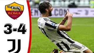 Juventus vs Roma ( 4-3 ) Extended HD Highlights & All Goals - 2022 HD