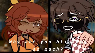 Why Are You Blinking So Much? (Swapped) || Younger William + Mrs. Afton || FNaF || MY AU