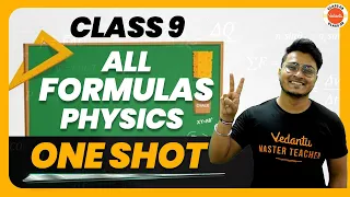 All Formulas of Class 9 Science Physics in One Shot | 9th Physics Important Formula Revision #Cbse