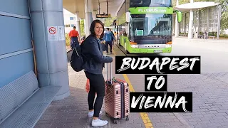 BUDAPEST TO VIENNA BY BUS I OUR BUS TRIP EXPERIENCE I TRAVEL DAY VLOG