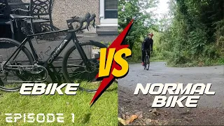 Orbea Gain ebike vs Normal Bike (Ep 1) #cycling #orbea #ebike