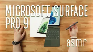 Microsoft Surface Pro 9 - ASMR Unboxing