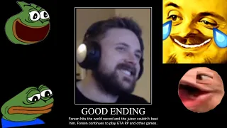 Forsen Reacts to Forsen Endings (With Chat)