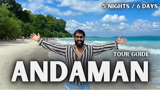 Andaman Tourist Places & COMPLETE itinerary | A-Z Andaman Trip BUDGET | Andaman Tour Plan 🏝️