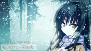 ★Nightcore - Whistle [Female Cover]