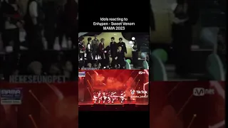 KPOP IDOLS REACTION TO ENHYPEN PERFORMANCE AT MAMA 2023