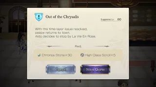 Another Eden 2.11.700 Apex of Logic & Cardinal Scales Side Quest "Out of the Chrysalis" Get 5* Mayu!