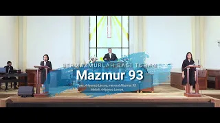 Bermazmurlah Bagi Tuhan | Mazmur 93 | Maria Netta - GKI Nurdin