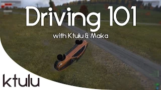 Arma 3 - Chernarus Wasteland - "Driving 101 with Ktulu & Maka"