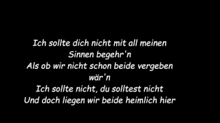 Roland Kaiser feat. Maite Kelly - Warum hast du nicht nein gesagt (Karaoke,Lyrics)