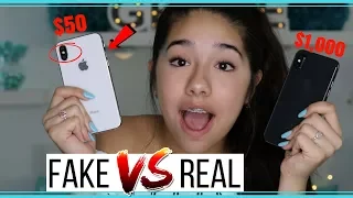 Fake iPhone X vs. Real iPhone X