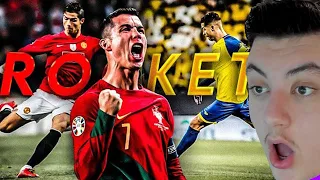 Reacting To Rocket⚡🚀 Vs Abha | Cristiano Ronaldo Freekick Goal WhatsApp Status | HD 2023