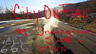 City On Fire- A Creepy Look at the Ghost Town — Centralia Pennsylvania USA