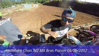 Alexandre Chan M2 terrain MX Bras Panon 6ème manche Motocross 04/06/2017