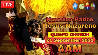 Quiapo Church Live Mass Today (21 September 2021) Tuesday Holy Rosary