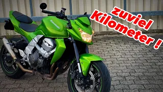 Wieviel Kilometer darf ein Motorrad haben? 🤔| Kawasaki Z750