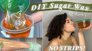 DIY SUGAR WAX AT HOME | EASY | ✨🍯