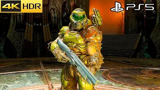 DOOM Eternal - PS5 Gameplay 4K HDR 60FPS (Ray Tracing Mode)