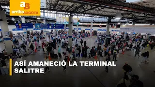 Situación en la Terminal Salitre en el comienzo del Plan Éxodo | CityTv