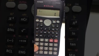 Conversão de Fração para número decimal na Calculadora Científica -Casio