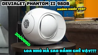 DEVIALET PHANTOM 98DB - BASS TEST | loa nhỏ mà đánh quá kinh khủng , quá xuất sắc