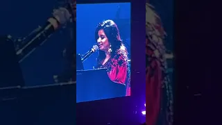 SHREYA GHOSHAL singing along with Piano - OVO WEMBLEY, LONDON | All Hearts Tour - Live in Concert