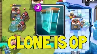 MIRROR + CLONE SPELL CHALLENGE !! Insane Miner Push and Sparky Factory !! | Clash Royale new card !