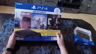 PS4 slim распаковка. Что в комплекте? Лайфхак для автолюбителей, антирадар.